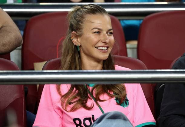 FC Barcelona, Barca v Real Betis - LaLiga Santander Anna Lewandowska during the match between FC Barcelona and Real Betis Balompie, corresponding to the week 32 of the Liga Santander, played at the Spotify Camp Nou Stadium, in Barcelona, on 29th April 2023. Barcelona Barcelona Spain  Copyright: xUrbanandsportx originalFilename:urbanandsport-fcbarcel230429_np4qC.jpg