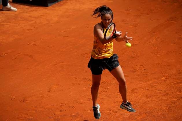 RECORD DATE NOT STATED Mutua Madrid Open - Day Seven Daria Kasatkina of Russian during their match against Lesia Tsurenko of Ukrania on Day Seven of the Mutua Madrid Open at La Caja Magica on April 30, 2023 in Madrid, Spain. Madrid Spain  Copyright: xJuanxCarlosxLucasx originalFilename:lucas-notitle230430_npukw.jpg