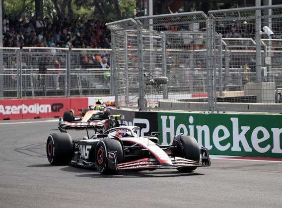 30.04.2023, Baku City Circuit , Baku, FORMULA 1 AZERBAIJAN GRAND PRIX 2023 ,im Bild Nico Hülkenberg (DEU), Moneygram Haas F1 Team Baku Baku City Circuit AZERBAIJAN