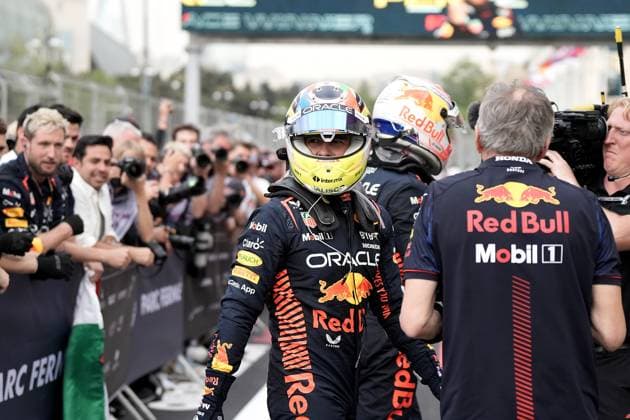 FORMULA 1 AZERBAIJAN GRAND PRIX 2023 30.04.2023, Baku City Circuit , Baku, FORMULA 1 AZERBAIJAN GRAND PRIX 2023 ,im Bild Sieger Sergio Perez (MEX), Oracle Red Bull Racing