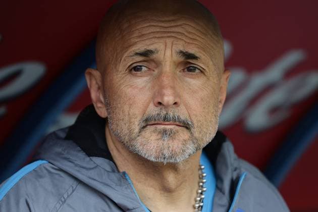 Luciano Spalletti head coach of SSC Napoli during the Serie A football match between SSC Napoli and US Salernitana at Diego Armando Maradona stadium in Naples (Italy), April 30th, 2023. cesarexpurini