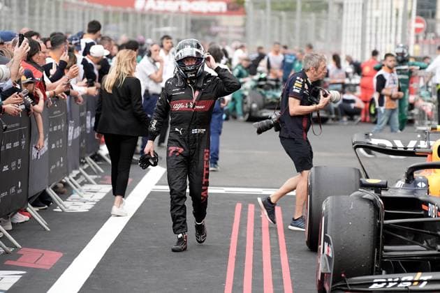 FORMULA 1 AZERBAIJAN GRAND PRIX 2023 30.04.2023, Baku City Circuit , Baku, FORMULA 1 AZERBAIJAN GRAND PRIX 2023 ,im Bild Valtteri Bottas (FIN), Alfa Romeo F1 Team Stake