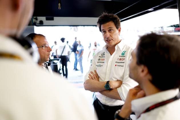 Toto Wolff (AUT, Mercedes-AMG Petronas F1 Team), F1 Grand Prix of Azerbaijan at Baku City Circuit on April 30, 2023 in Baku, Azerbaijan. (Photo by HOCH ZWEI) Baku Azerbaijan