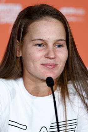 May 3, 2023, MADRID, MADRID, SPAIN: Veronika Kudermetova of Russia attends her press conference, PK, Pressekonferenz during the Mutua Madrid Open 2023 celebrated at Caja Magica on May 03, 2023 in Madrid, Spain. MADRID SPAIN - ZUMAa181 20230503_zaa_a181_087 Copyright: xOscarxJ.xBarrosox