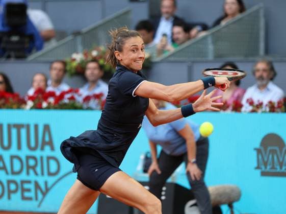 TENNIS - WTA, Tennis Damen Mutua Madrid Open 2023 MADRID,SPAIN,04.MAY.23 - TENNIS - WTA Tour, Mutua Madrid Open. Image shows Petra Martic (CRO).  GEPAxpictures xAlanxGrieves