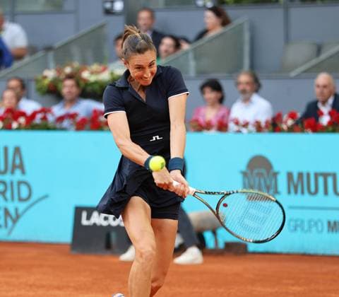 TENNIS - WTA, Tennis Damen Mutua Madrid Open 2023 MADRID,SPAIN,04.MAY.23 - TENNIS - WTA Tour, Mutua Madrid Open. Image shows Petra Martic (CRO).  GEPAxpictures xAlanxGrieves