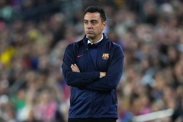 ESP: FC Barcelona, Barca Real Betis. La Liga Santander FC Barcelona head coach Xavi Hernandez during the La Liga match between FC Barcelona and Real Betis played at Spotify Camp Nou Stadium on April 29, 2023 in Barcelona, Spain. kpng Copyright: xSergioxRuizx xPRESSINx PS_230429_5081