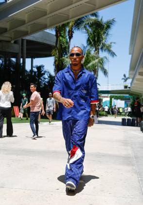 44 Lewis Hamilton (GBR, Mercedes-AMG Petronas F1 Team), F1 Grand Prix of Miami at Miami International Autodrome on May 4, 2023 in Miami, United States of America. (Photo by HOCH ZWEI) Miami United States of America