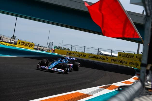10 Pierre Gasly (FRA, BWT Alpine F1 Team), F1 Grand Prix of Miami at Miami International Autodrome on May 5, 2023 in Miami, United States of America. (Photo by HOCH ZWEI) Miami United States of America