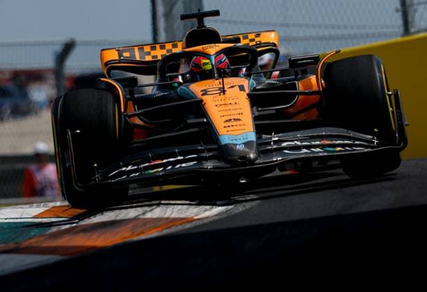 81 Oscar Piastri (AUS, McLaren F1 Team), F1 Grand Prix of Miami at Miami International Autodrome on May 5, 2023 in Miami, United States of America. (Photo by HOCH ZWEI) Miami United States of America
