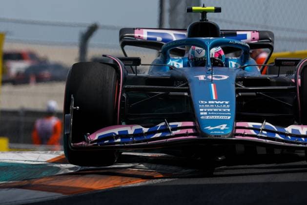 10 Pierre Gasly (FRA, BWT Alpine F1 Team), F1 Grand Prix of Miami at Miami International Autodrome on May 5, 2023 in Miami, United States of America. (Photo by HOCH ZWEI) Miami United States of America