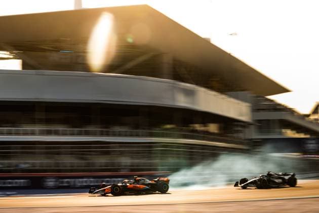 4 Lando Norris (GBR, McLaren F1 Team), F1 Grand Prix of Miami at Miami International Autodrome on May 5, 2023 in Miami, United States of America. (Photo by HOCH ZWEI) Miami United States of America