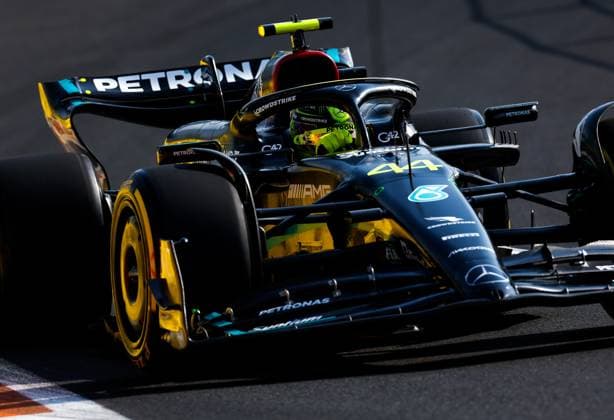 44 Lewis Hamilton (GBR, Mercedes-AMG Petronas F1 Team), F1 Grand Prix of Miami at Miami International Autodrome on May 5, 2023 in Miami, United States of America. (Photo by HOCH ZWEI) Miami United States of America