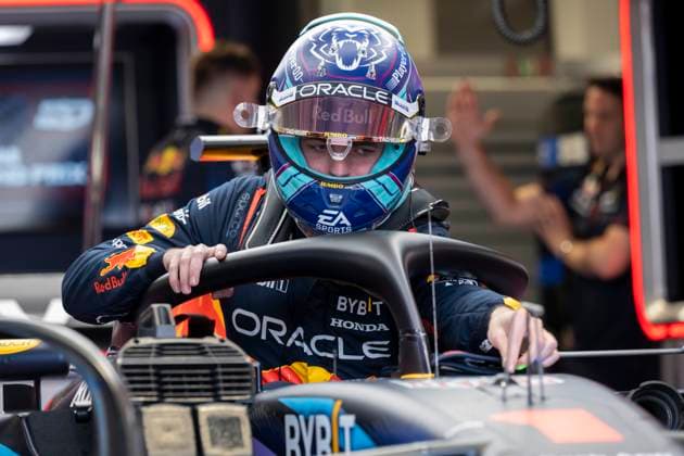 May 5, 2023, Miami, Florida, United States: MAX VERSTAPPEN (NED) of Red Bull Racing 1 prepares to run Free Practice 2 from the Oracle RedBull Racing Garage...Teams prepare to compete in the second running of America s second calendar F1 race, with a record breaking three Grand Prix events to be held in America this year in Miami, Austin and Las Vegas, owing to the growing popularity of the thanks to Netflix s Drive to Survive Docuseries. Aston Martin, Ferrari and others plan on trying to challenge Red Bull Oracle Racing s Max Verstappen s dominance over the 2023 season. Motorsports, open wheel racing, Liberty Media. Miami United States - ZUMAb177 20230505_zap_b177_305 Copyright: xTaidghxBarronx