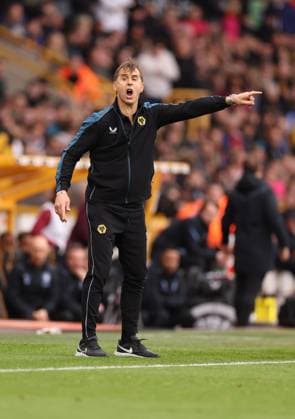 Mandatory Credit: Photo by Ryan Browne Shutterstock (13895962ab) Julen Lopetegui Manager of Wolverhampton Wanderers. Wolverhampton Wanderers v Aston Villa, Premier League, Football, Molineux, Wolverhampton, UK - 06 May 2023 EDITORIAL USE ONLY No use with unauthorised audio, video, data, fixture lists, club league logos or live services. Online in-match use limited to 120 images, no video emulation. No use in betting, games or single club league player publications. Wolverhampton Wanderers v Aston Villa, Premier League, Football, Molineux, Wolverhampton, UK - 06 May 2023 EDITORIAL USE ONLY No use with unauthorised audio, video, data, fixture lists, club league logos or live services. Online in-match use limited to 120 images, no video emulation. No use in betting, games or single club league player publications. Copyright: xRyanxBrowne Shutterstockx 13895962ab