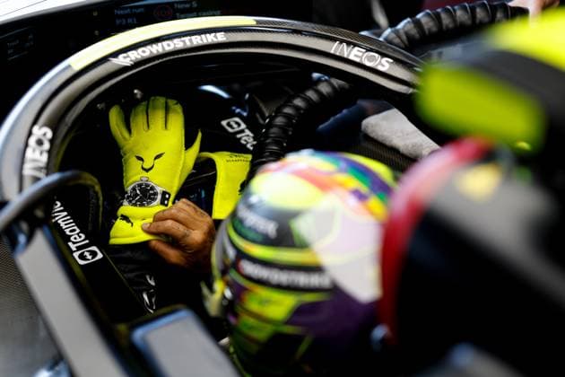 Sport Bilder des Tages 44 Lewis Hamilton (GBR, Mercedes-AMG Petronas F1 Team), F1 Grand Prix of Miami at Miami International Autodrome on May 6, 2023 in Miami, United States of America. (Photo by HOCH ZWEI) Miami United States of America