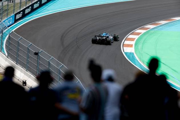 31 Esteban Ocon (FRA, BWT Alpine F1 Team), F1 Grand Prix of Miami at Miami International Autodrome on May 6, 2023 in Miami, United States of America. (Photo by HOCH ZWEI) Miami United States of America