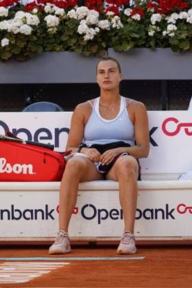 Iga Swiatek (POL) vs Aryna Sabalenka (BY) during the women s tennis final of the Mutua Madrid Open, Madrid May 06, 2023 Cordon Press