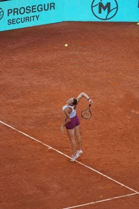 Iga Swiatek (POL) vs Aryna Sabalenka (BY) during the women s tennis final of the Mutua Madrid Open, Madrid May 06, 2023 Cordon Press