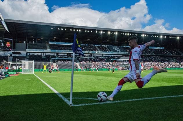 Caio Henrique (AS Monaco) FOOTBALL : Angers SCO vs AS Monaco - Ligue 1 - Journee 34 - 07 05 2023 BaptisteAutissier Panoramic 