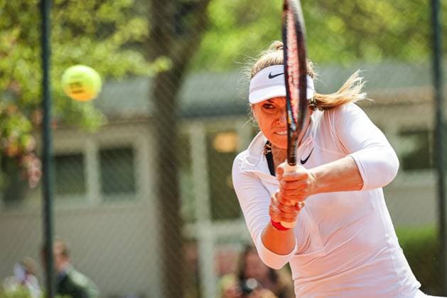 Lisicki, Sabine GER (LTTC Rot-Weiß ), 2. Bundesliga 2023 Damen Nord: LTTC Rot-Weiß vs. TC SCC Berlin, Berlin, LTTC Rot-Weiß , 07.05.2023, Copyright: xClaudioxGärtnerx