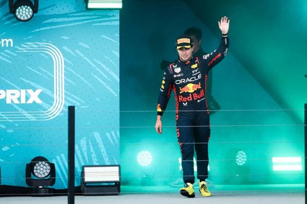 11 Sergio Perez (MEX, Oracle Red Bull Racing), F1 Grand Prix of Miami at Miami International Autodrome on May 7, 2023 in Miami, United States of America. (Photo by HOCH ZWEI) Miami United States of America