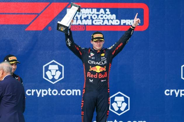 1 Max Verstappen (NLD, Oracle Red Bull Racing), F1 Grand Prix of Miami at Miami International Autodrome on May 7, 2023 in Miami, United States of America. (Photo by HOCH ZWEI) Miami United States of America