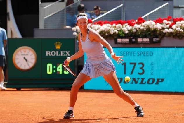 Victoria Azarenka (BLR), MAY 7, 2023 - Tennis : Victora Azarenka during doubles final match against Coco Gauff and Jessica Pegula on the WTA, Tennis Damen 1000 tournaments Mutua Madrid Open tennis tournament at the Caja Magica in Madrid, Spain. Noxthirdxpartyxsales  (217897290)