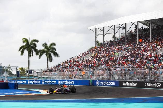 1 Max Verstappen (NLD, Oracle Red Bull Racing), F1 Grand Prix of Miami at Miami International Autodrome on May 7, 2023 in Miami, United States of America. (Photo by HOCH ZWEI) Miami United States of America
