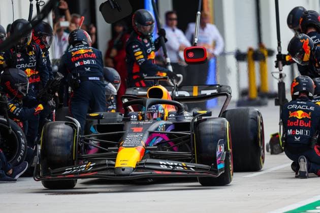 1 Max Verstappen (NLD, Oracle Red Bull Racing), F1 Grand Prix of Miami at Miami International Autodrome on May 7, 2023 in Miami, United States of America. (Photo by HOCH ZWEI) Miami United States of America