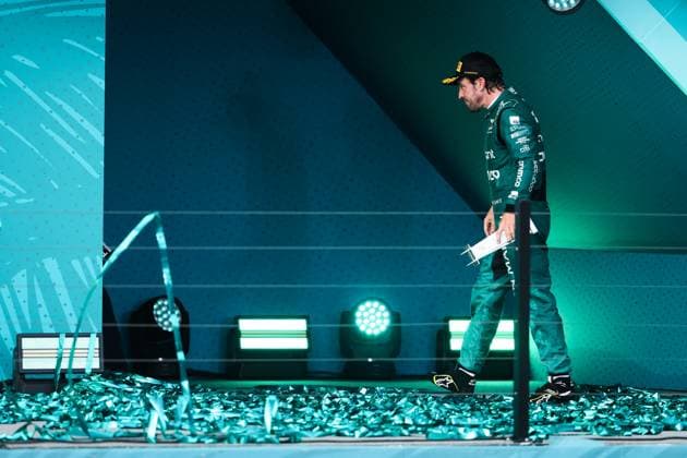 14 Fernando Alonso (ESP, Aston Martin Aramco Cognizant F1 Team), F1 Grand Prix of Miami at Miami International Autodrome on May 7, 2023 in Miami, United States of America. (Photo by HOCH ZWEI) Miami United States of America