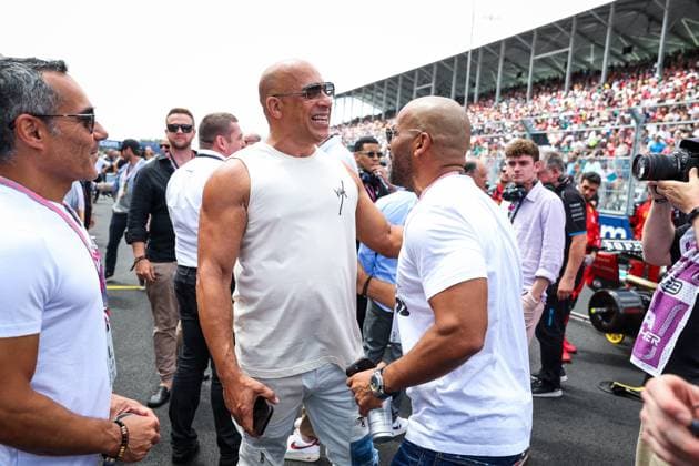 Vin Diesel, F1 Grand Prix of Miami at Miami International Autodrome on May 7, 2023 in Miami, United States of America. (Photo by HOCH ZWEI) Miami United States of America