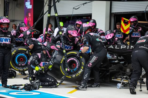 10 Pierre Gasly (FRA, BWT Alpine F1 Team), F1 Grand Prix of Miami at Miami International Autodrome on May 7, 2023 in Miami, United States of America. (Photo by HOCH ZWEI) Miami United States of America