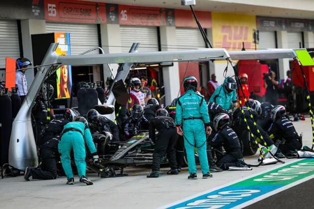 44 Lewis Hamilton (GBR, Mercedes-AMG Petronas F1 Team), F1 Grand Prix of Miami at Miami International Autodrome on May 7, 2023 in Miami, United States of America. (Photo by HOCH ZWEI) Miami United States of America