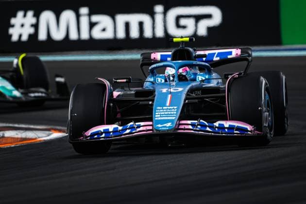10 Pierre Gasly (FRA, BWT Alpine F1 Team), F1 Grand Prix of Miami at Miami International Autodrome on May 7, 2023 in Miami, United States of America. (Photo by HOCH ZWEI) Miami United States of America