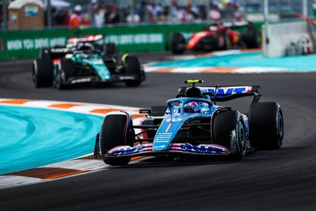 10 Pierre Gasly (FRA, BWT Alpine F1 Team), F1 Grand Prix of Miami at Miami International Autodrome on May 7, 2023 in Miami, United States of America. (Photo by HOCH ZWEI) Miami United States of America