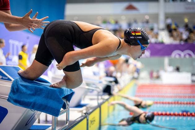 Schwimmen Berlin 11.05.2023 Paraschwimmen Para Schwimmen IDM 2023 Gina Böttcher (GER)
