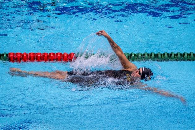 Schwimmen Berlin 11.05.2023 Paraschwimmen Para Schwimmen IDM 2023 Verena Schott (GER)