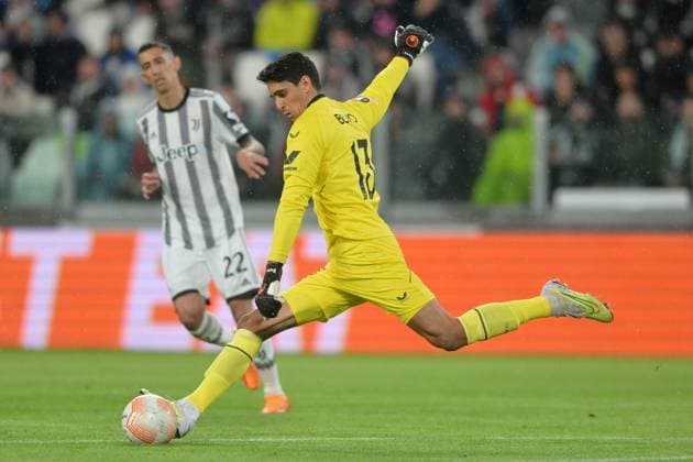 Photo Tano Pecoraro LaPresse May 11, 2023 - Turin, Italy Soccer Juventus vs Siviglia - UEFA Europa League 2022 2023 - Allianz Stadium In the photo: bono  Copyright: xTanoxPecoraro LaPressex