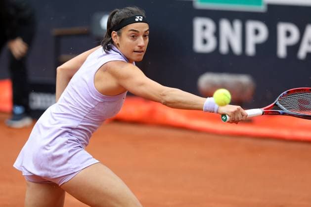 Rome, Italy 13.05.2023: Match Garcia of France again Osorio of Colombia during the Internazionali BNL d Italia tennis tournament at Foro Italico in Rome, Italy on May 13th, 2023.  Copyright: xmarcoxiacobuccix xipa-agency.netx xmarcoxiacobuccix 0 IPA_IPA37914410