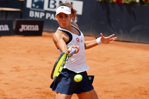 Julia Grabher (AUT) against Daria Kasatkina during Internazionali BNL d Italia (day7), Tennis Internationals in Rome, Italy, May 14 2023  Copyright: xAgnxFoto LiveMediax xipa-agency.x xLivexMediax 0 IPA_IPA37926923