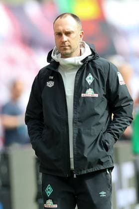 RB Leipzig Bremen Bundesliga Leipzig, 14.05.2023, Red Bull Arena, Fussball, Männer, Saison 2022 2023, 1. Bundesliga, 32. Spieltag , RB Leipzig - SV Werder Bremen , Im Bild: Trainer Ole Werner (Werder Bremen) ,