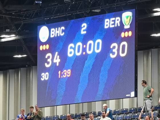 Der BHC besiegt die Fuechse aus Berlin. Bergischer HC vs. Fuechse Berlin, Handball, LIQUI Moly HBL, 29. Spieltag, Saison 2022 2023, 14.05.2023 Bergischer HC vs. Fuechse Berlin, Handball, LIQUI Moly HBL, 29. Spieltag, Saison 2022 2023, 14.05.2023 Duesseldorf Copyright: xEibner-Pressefotox xThomasxHaeslx EP_EER