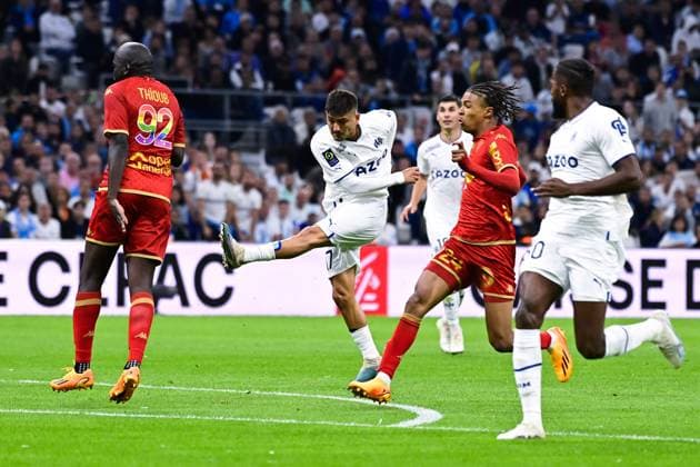 Cengiz UNDER ( 17 - Olympique Marseille ) - FOOTBALL : Marseille vs Angers - Ligue 1 - 14 05 2023 FedericoPestellini Panoramic 