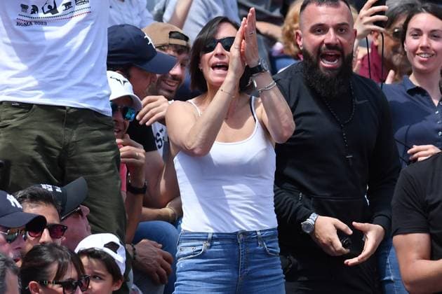 Flavia Pennetta during the Internazionali BNL d Italia 2023 at Foro Italico, Italy, May 14th, 2023 Fotografo01  Copyright: xFotografo01x xipa-agency.netx xFotografo01x 0 IPA_IPA37935746