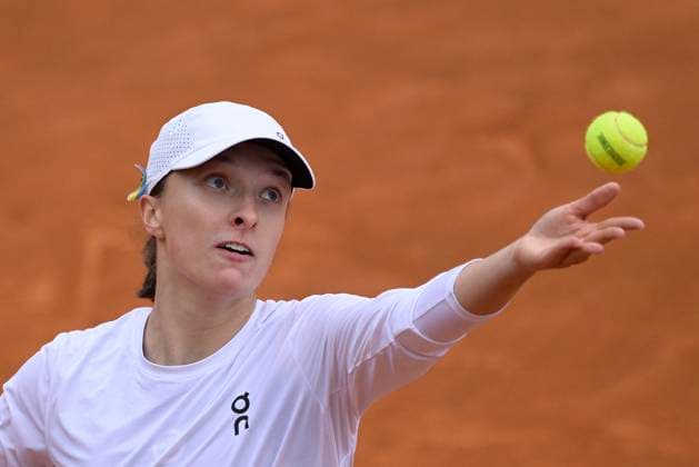 Photo Fabrizio Corradetti LaPresse May 16 2023 Rome, Italy Tennis Internazionali BNL d Italia 2023 Iga Swiatek (POL) vs Donna Vekic (CRO) In the pic: Iga Swiatek (POL)  Copyright: xFabrizioxCorradettix xLaPressex