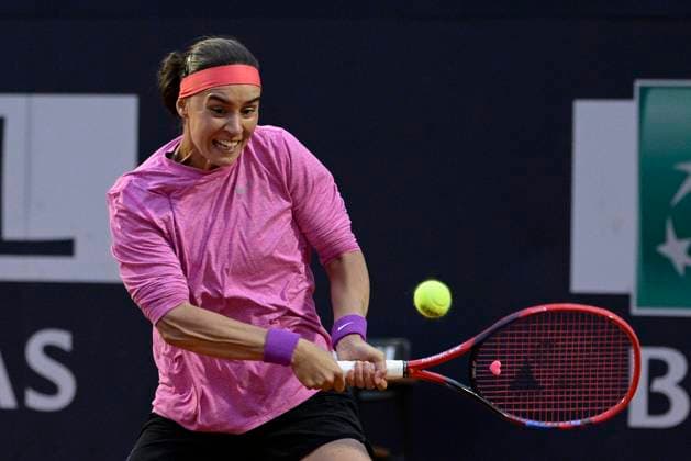 Photo Fabrizio Corradetti LaPresse May 16 2023 Rome, Italy Tennis Internazionali BNL d Italia 2023 Beatriz Haddad Maia (BRA) vs Anhelina Kalinina (UKR) In the pic: Anhelina Kalinina (UKR)  Copyright: xFabrizioxCorradettix xLaPressex