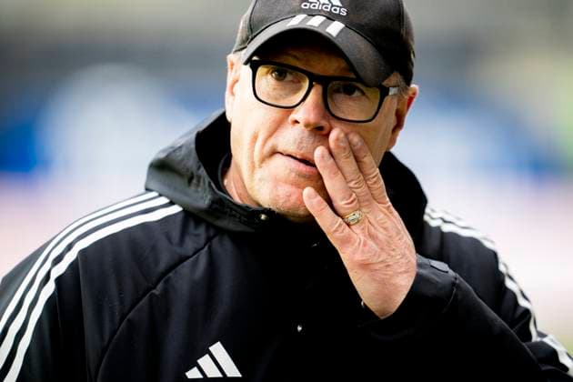 Eliteserien fotball 2023: Rosenborg - Haugesund (1-0). Trondheim 20230516. Rosenborgs trener Kjetil Rekdal etter eliteseriekampen i fotball mellom Rosenborg og Haugesund pa Lerkendal stadion. (1-0) Foto: Ole Martin Wold NTB Trondheim Norge EDITORIAL USE ONLY. RESTRICTED USE FOR BETTING COMPANIES Ref:_SPOK4YKkxoDGFU.jpg  Copyright: xOlexMartinxWoldx xNTBx