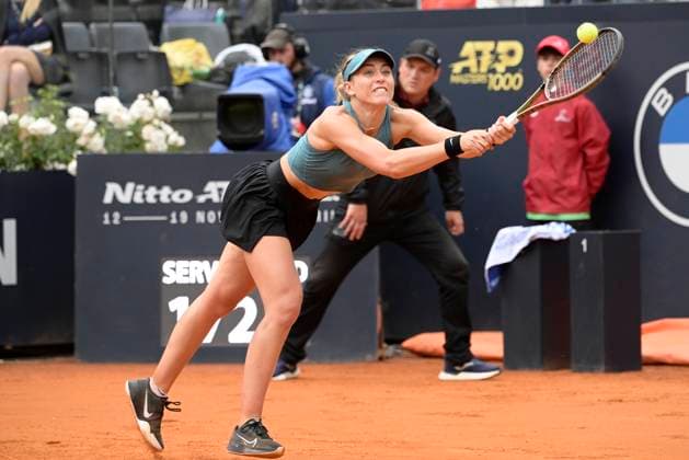 Photo Fabrizio Corradetti LaPresse May 17 2023 Rome, Italy Tennis IPaula Badosa (ESP) vs Jelena Ostapenko (LAT) In the pic: Paula Badosa (ESP)  Copyright: xFabrizioxCorradettix xLaPressex