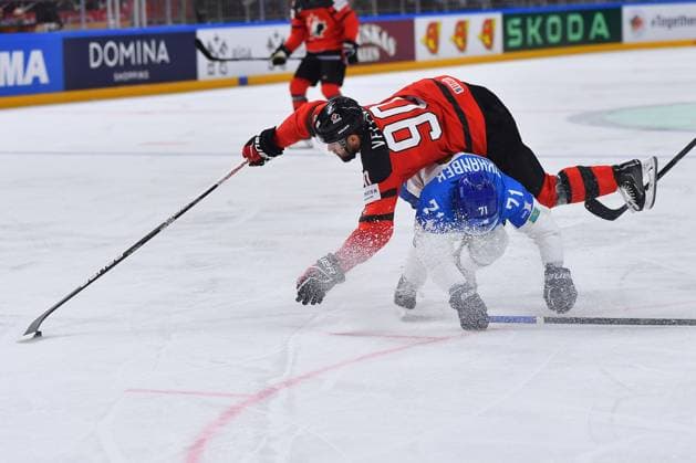 LATVIA, RIGA - 17.05.23: VELENO Joe. Game Canada vs Kazakhstan. IIHF 2023 Ice hockey, Eishockey World Championship, WM, Weltmeisterschaft at Arena Riga  Copyright: xVITALIIxKLIUIEVx